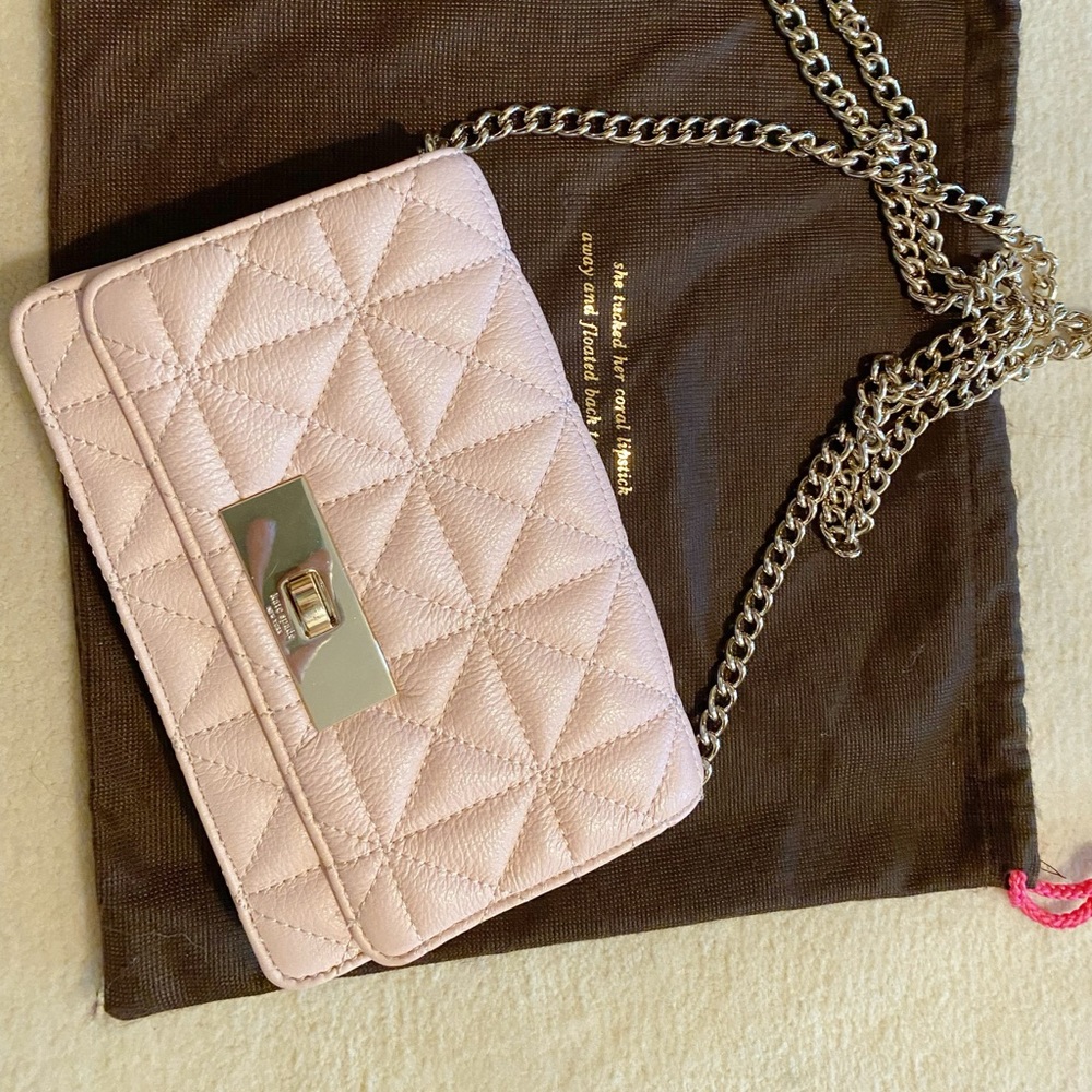 [SOLD] Kate Spade wallet on chain mini bag